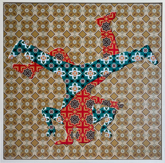 Bboy 5  110 cm x 110 cm x 4cm