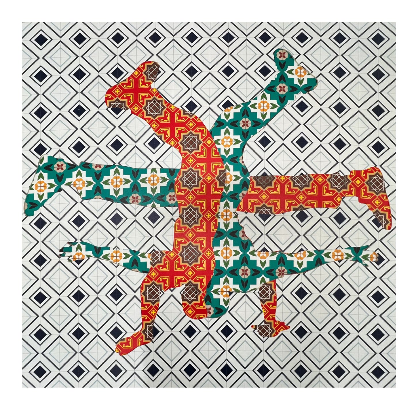 Bboy 2  110 cm x 110 cm x 4cm