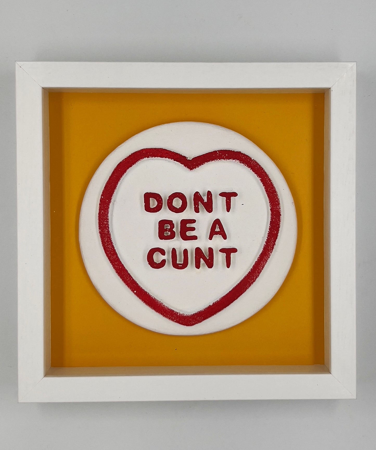 Don't be a cunt